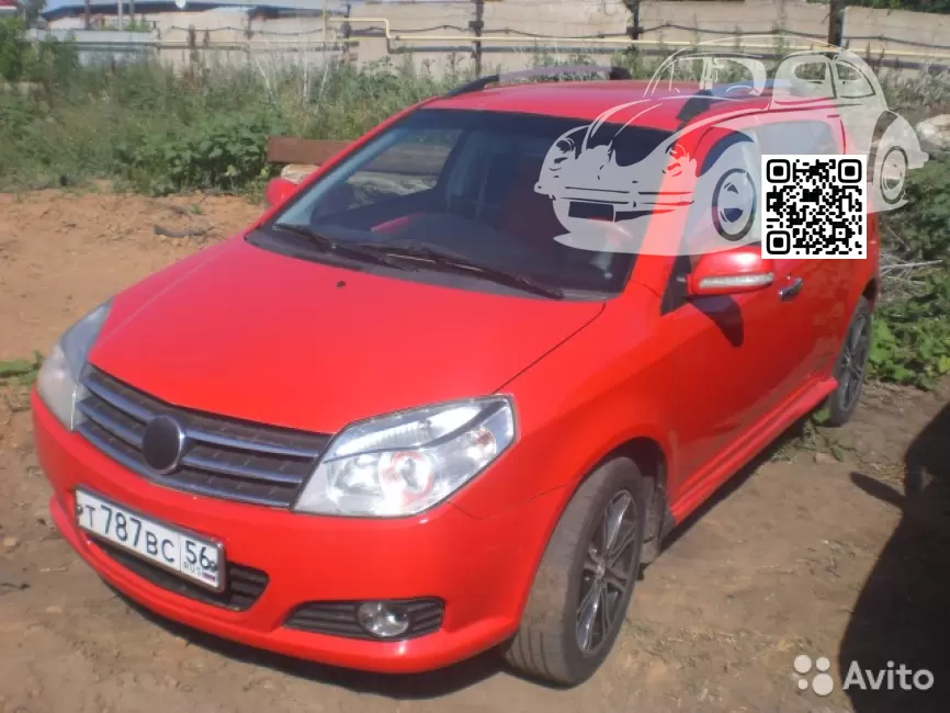Geely | MK CROSS | RED (СОЛИД) 0