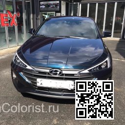 Hyundai | ELANTRA, AVANTE 6 (AD) | TB5 - TEAL BLUE (с 2019) 1