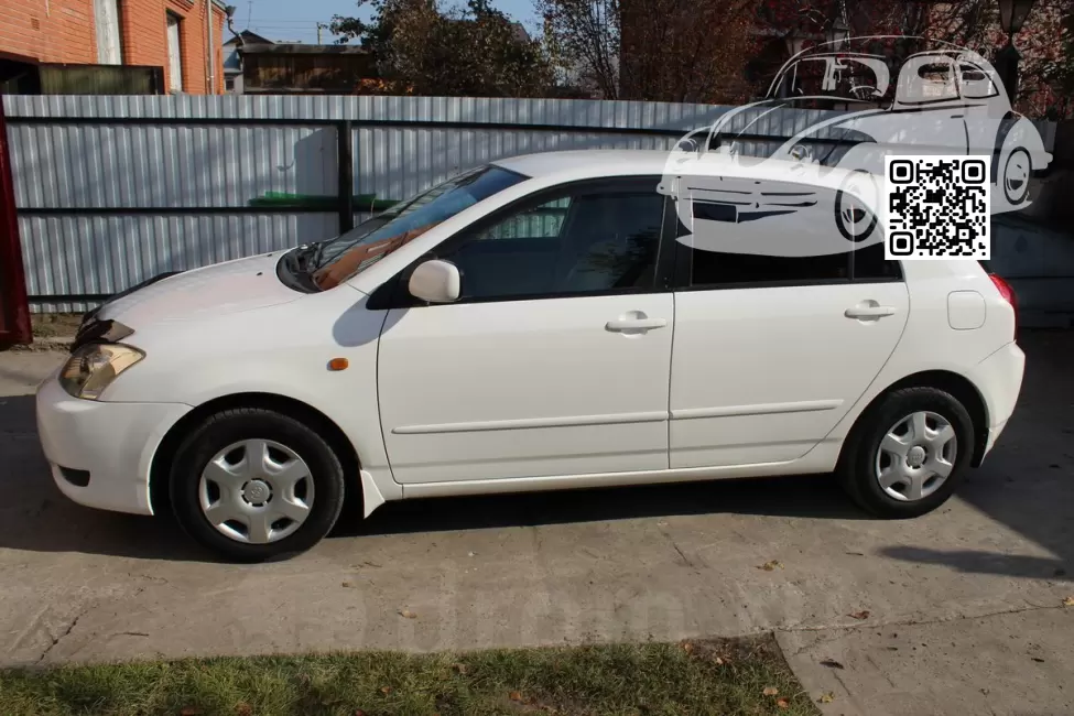 Toyota | ALLEX, COROLLA RUNX | 040 - SUPER WHITE, PURE WHITE, SCHNEEWEISS (СОЛИД) 1