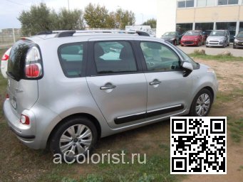 Citroen | C3 PICASSO | 611A, 685, 9K, EZR, EZRC - GRIS ALUMINIUM 3