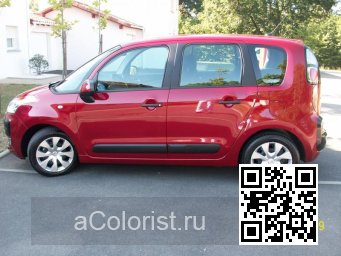 Citroen | C3 PICASSO | KJC - ROUGE ERYTHREE, SANGUINE 0