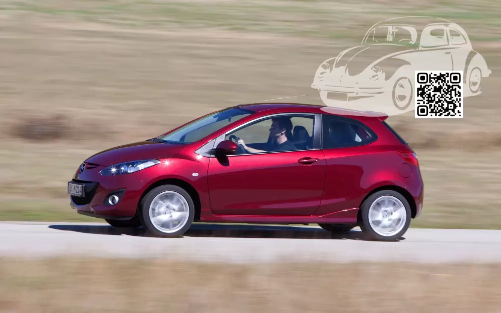 Mazda | 2 (DE) | 40F - BURGUNDY RED 0