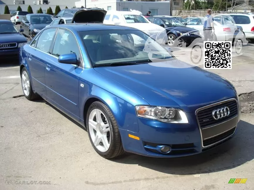 Audi | A4,S4,RS4 (B7, 8E, 8H) | Z5C, LZ5C, 2Y, 2Y2Y - OCEAN BLUE, MAURITIUS BLUE PEARL, MAURITIUS BLAU, SEEBLAU 0