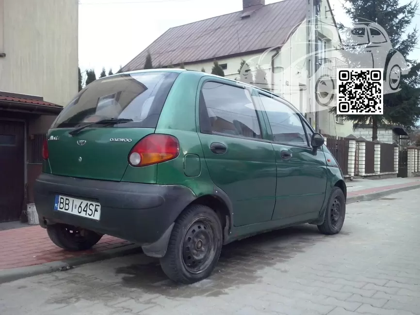 DAEWOO | MATIZ (M100, M150) | 46U - LEAF GREEN 1
