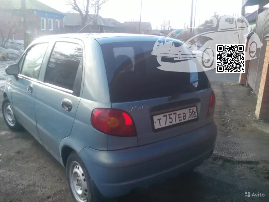 DAEWOO | MATIZ (M100, M150) | 88K - GREENISH BLUE 1