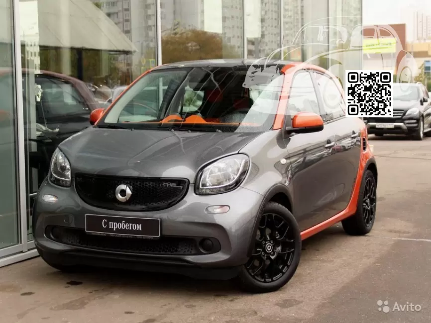 Smart | FORTWO, FORTOUR (W453, C453, A453) | EDC, ER3 - GRIS GRAPHITE, GRAPHITE GREY 0