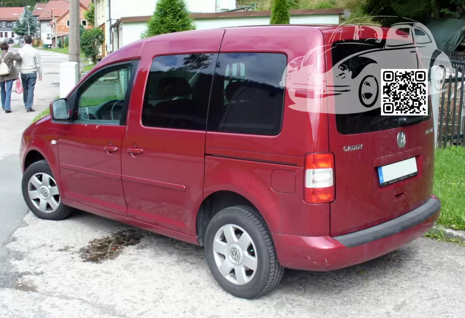 Volkswagen | CADDY 3, 4 (2K) | K7, A3W, LA3W, K7K7 - RED SPICE, SPICE RED 1