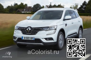 Renault | KOLEOS 2 | QXB - BLANC, SOLID WHITE, ARCTIC WHITE (СОЛИД) 1