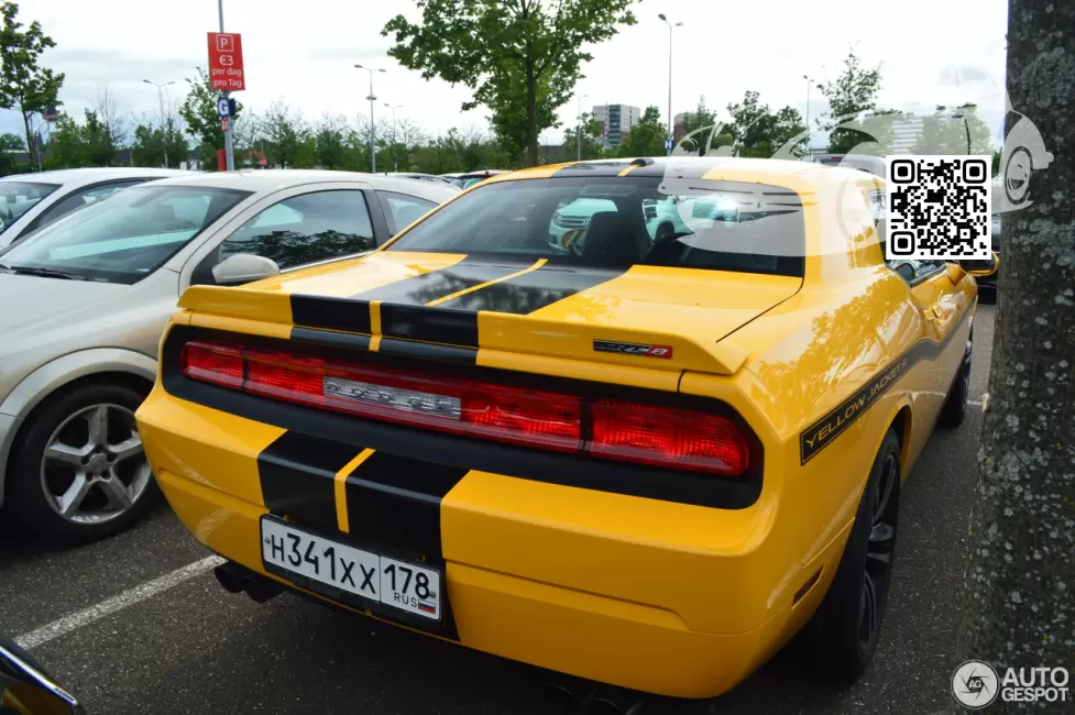 Dodge | CHALLENGER 3 (LC) | YV, PYV - BAJA YELLOW, STINGER YELLOW (СОЛИД) (с 2012) 1