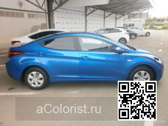 Hyundai | ELANTRA, AVANTE 5 (MD, UD) | N4B - MARINA BLUE 2