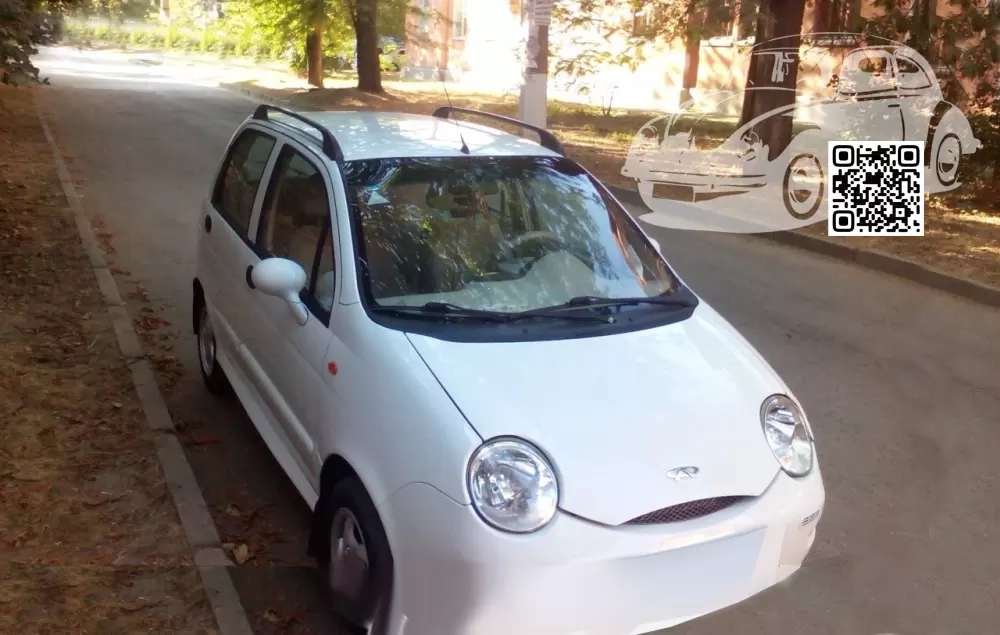 Sweet QQ,QQ3 (S11) | BK - WHITE, CHERY WHITE (СОЛИД) 2