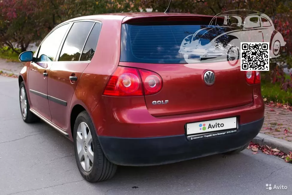 Volkswagen | GOLF 5 | 6K, A3X, LA3X, 6K6K - SUNSET RED, SUNSETRED 1
